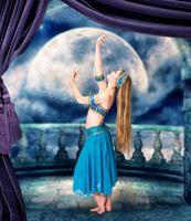 Moonlight Arabian Dancer