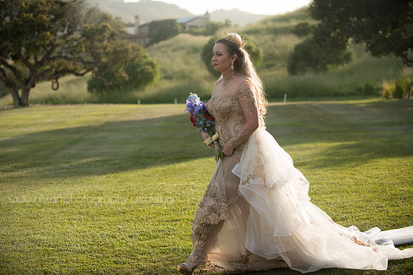 Golf Course Gorgeous Bridal Wedding