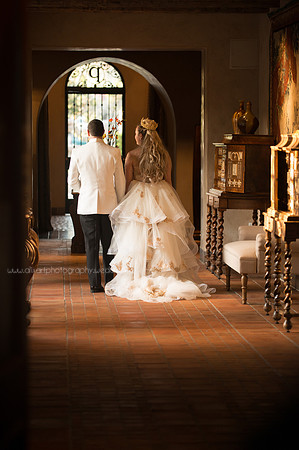 Golf Course Gorgeous Bridal Wedding