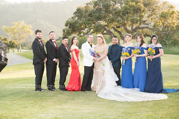 Golf Course Gorgeous Bridal Wedding