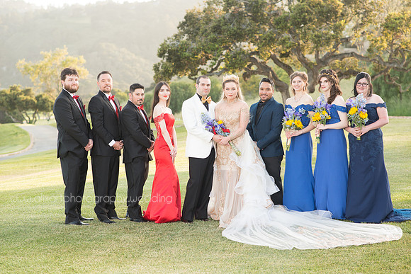 Golf Course Gorgeous Bridal Wedding