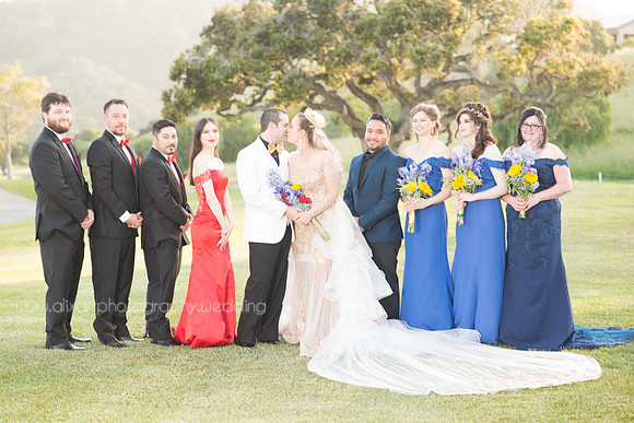 Golf Course Gorgeous Bridal Wedding