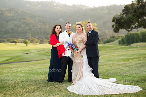 Golf Course Gorgeous Bridal Wedding