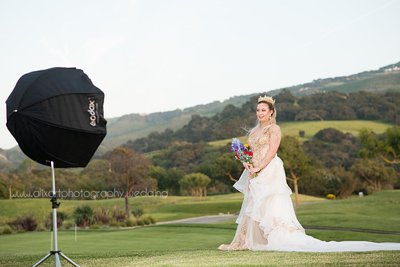 Golf Course Gorgeous Bridal Wedding