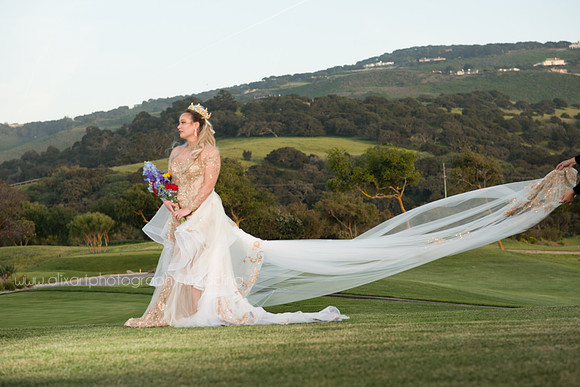 Golf Course Gorgeous Bridal Wedding