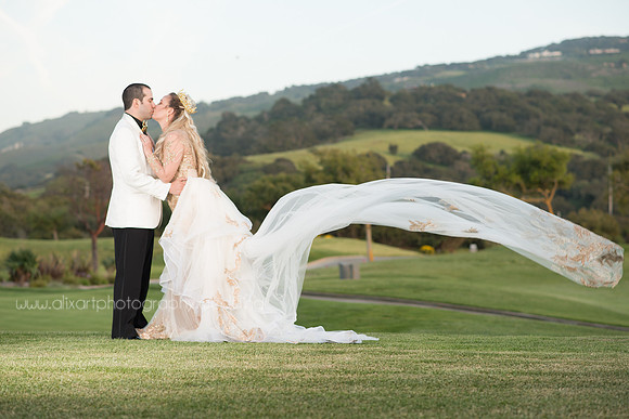 Golf Course Gorgeous Bridal Wedding