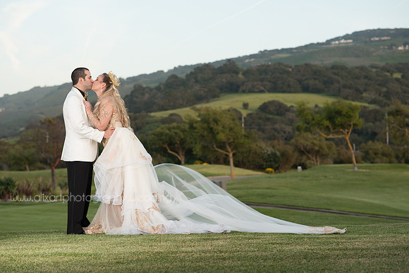 Golf Course Gorgeous Bridal Wedding