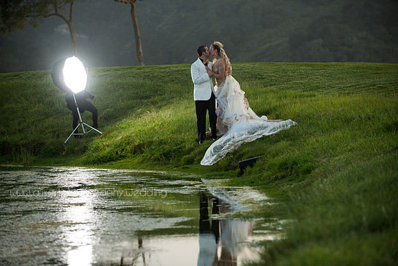 Golf Course Gorgeous Bridal Wedding