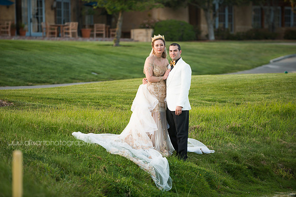 Golf Course Gorgeous Bridal Wedding