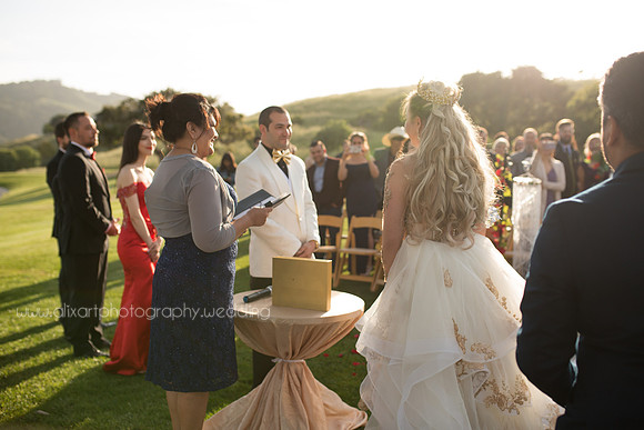 Golf Course Gorgeous Bridal Wedding