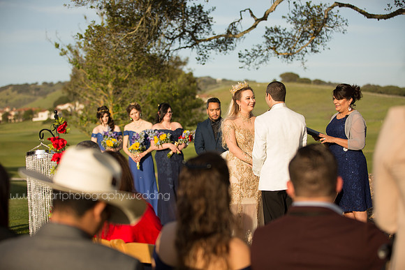 Golf Course Gorgeous Bridal Wedding