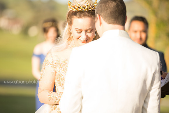 Golf Course Gorgeous Bridal Wedding