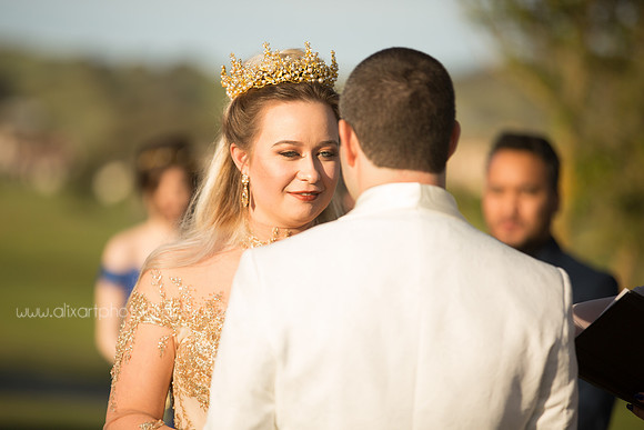 Golf Course Gorgeous Bridal Wedding