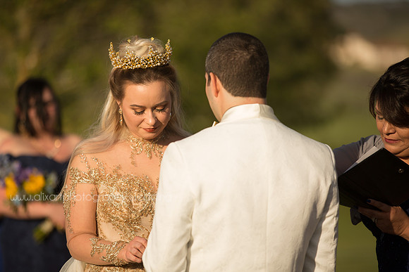 Golf Course Gorgeous Bridal Wedding