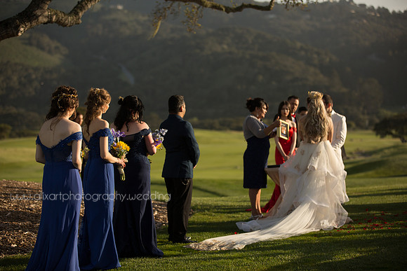 Golf Course Gorgeous Bridal Wedding