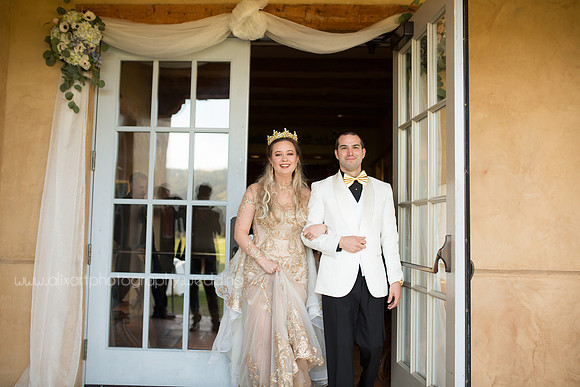 Golf Course Gorgeous Bridal Wedding