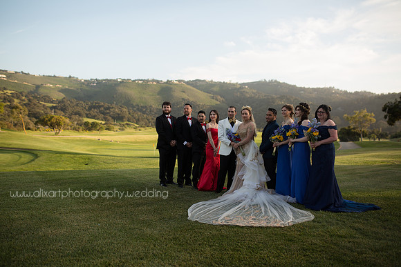 Golf Course Gorgeous Bridal Wedding