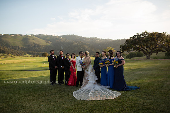 Golf Course Gorgeous Bridal Wedding