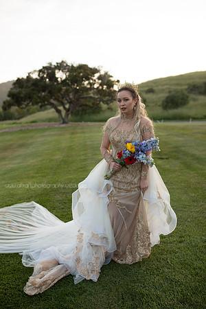 Golf Course Gorgeous Bridal Wedding