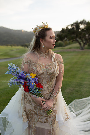 Golf Course Gorgeous Bridal Wedding