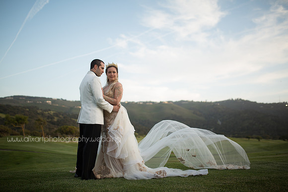 Golf Course Gorgeous Bridal Wedding