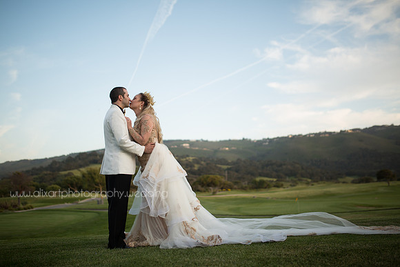 Golf Course Gorgeous Bridal Wedding