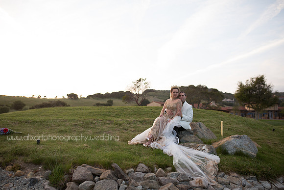 Golf Course Gorgeous Bridal Wedding