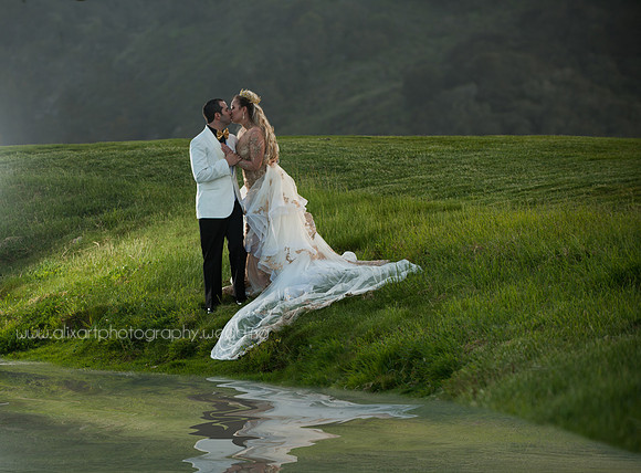 Golf Course Gorgeous Bridal Wedding